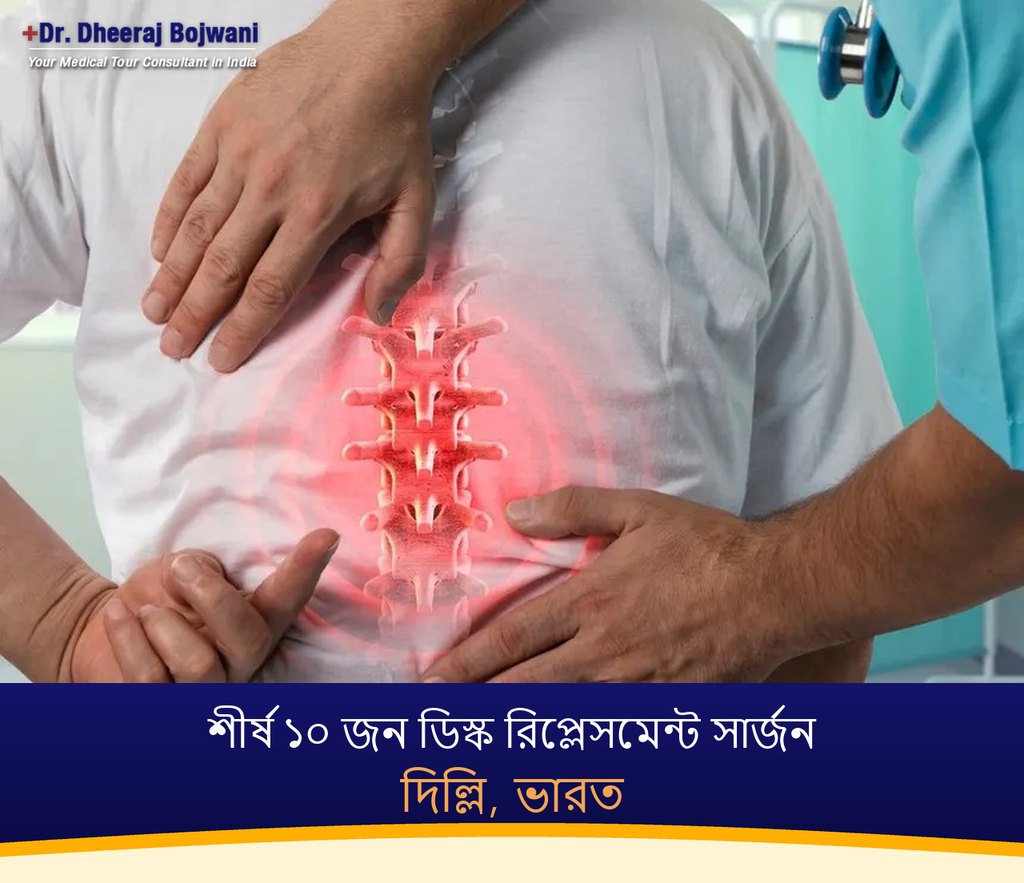 দিল্লি, ভারতের শীর্ষ ১০ জন ডিস্ক রিপ্লেসমেন্ট সার্জন (2026-2027)