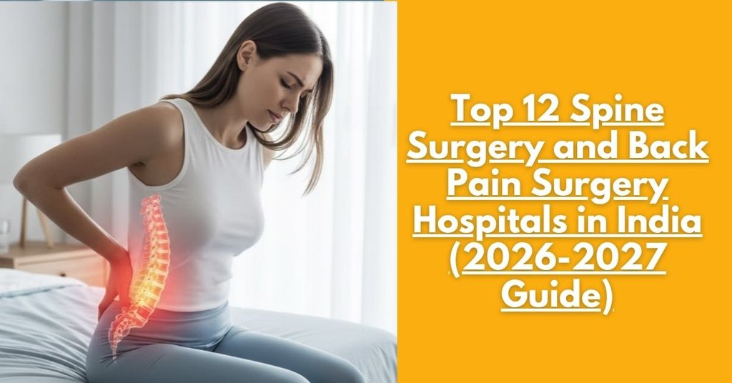 Top 12 Spine Surgery and Back Pain Surgery Hospitals in India (2026-2027 Guide)