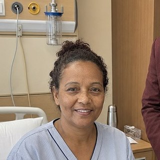 Ms. Aster Tadesse, treated in India