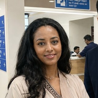 Ms. Selam Mengistu, treated in India