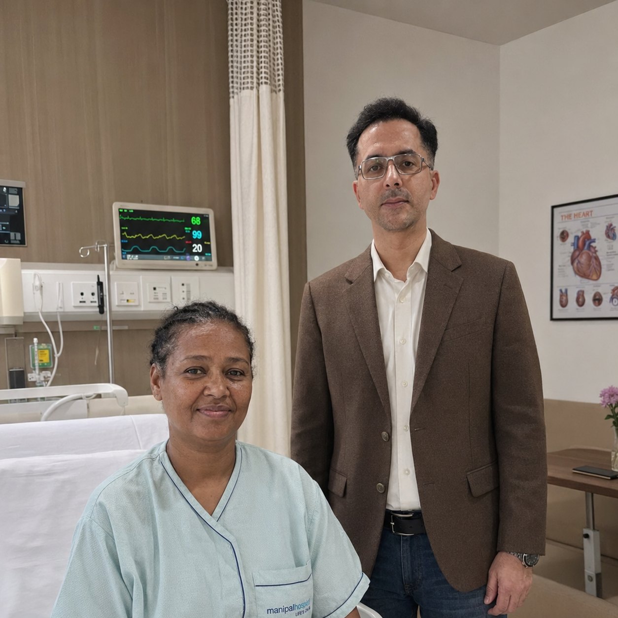 Ethiopian Patient Successfully Treated with Heart Valve Replacement Surgery in India