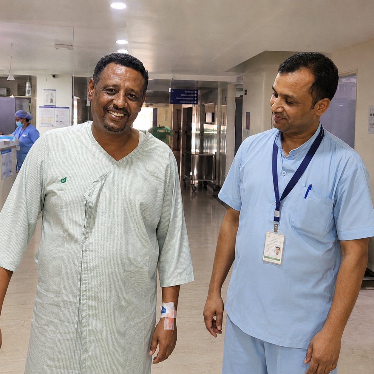 Ethiopian Patient Successfully Treated with Robotic Partial Nephrectomy in India