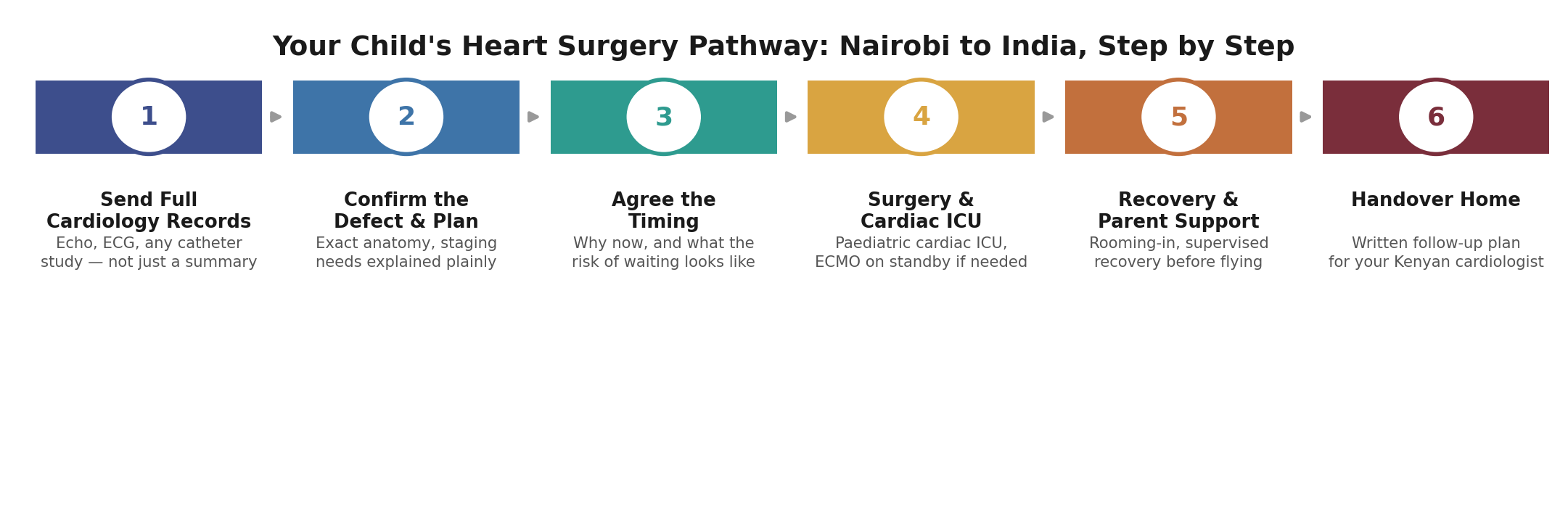 Chart: The Kenya-specific practicalities