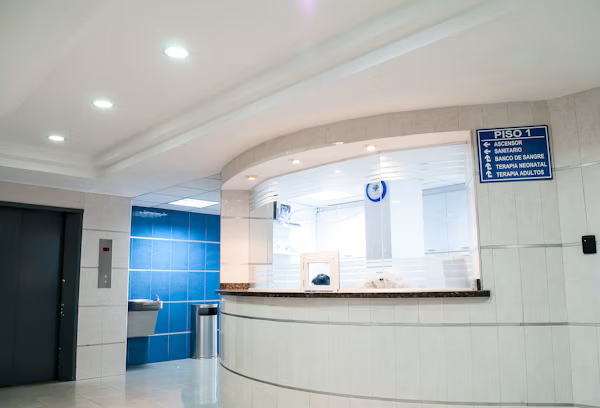 Premium Modern Clinic Facility Lobby