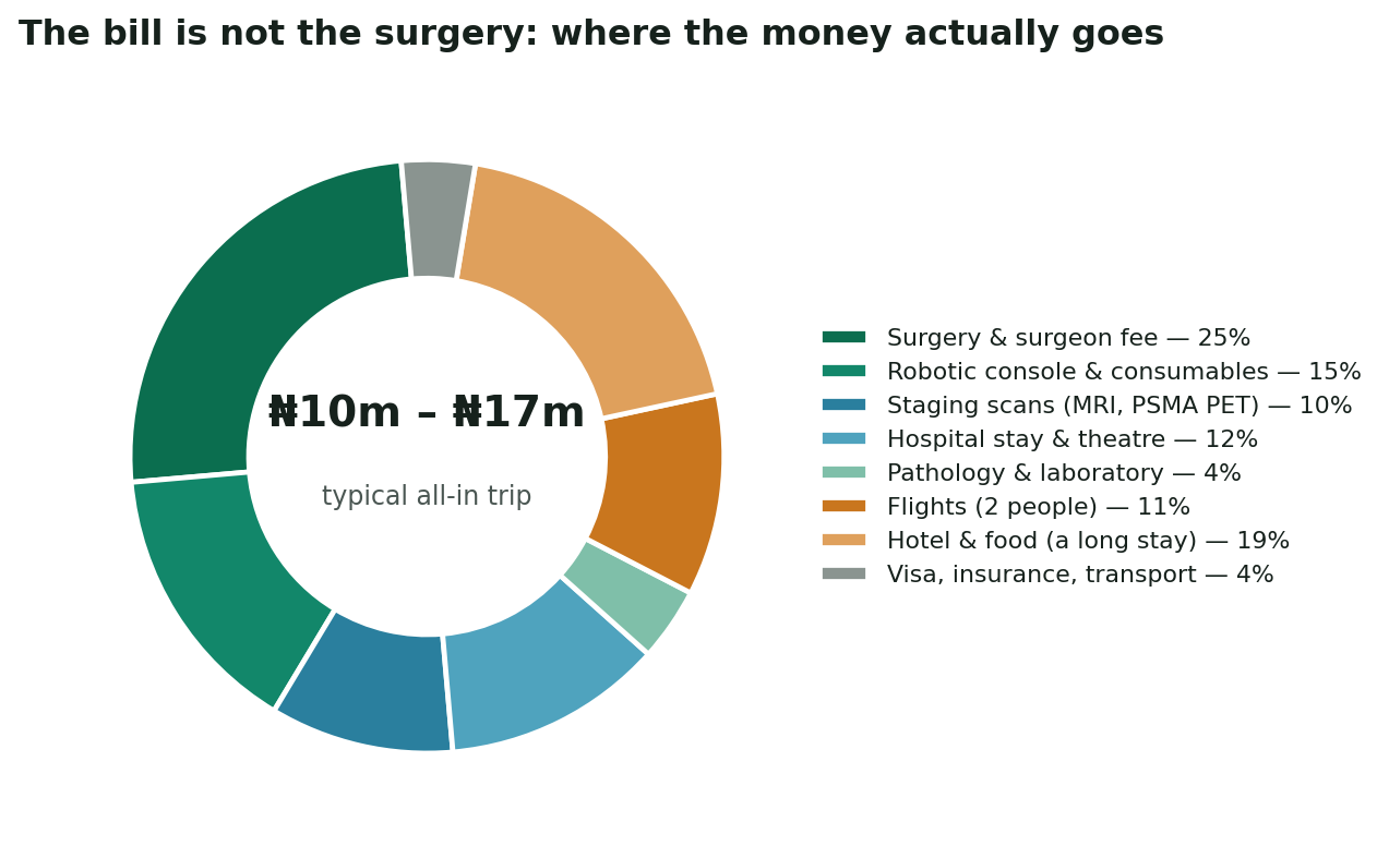 Chart: The money, in naira and in plain terms