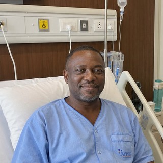 Mr. Biodun Adeyemi, treated in India