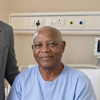 Mr. John Smith, treated in India