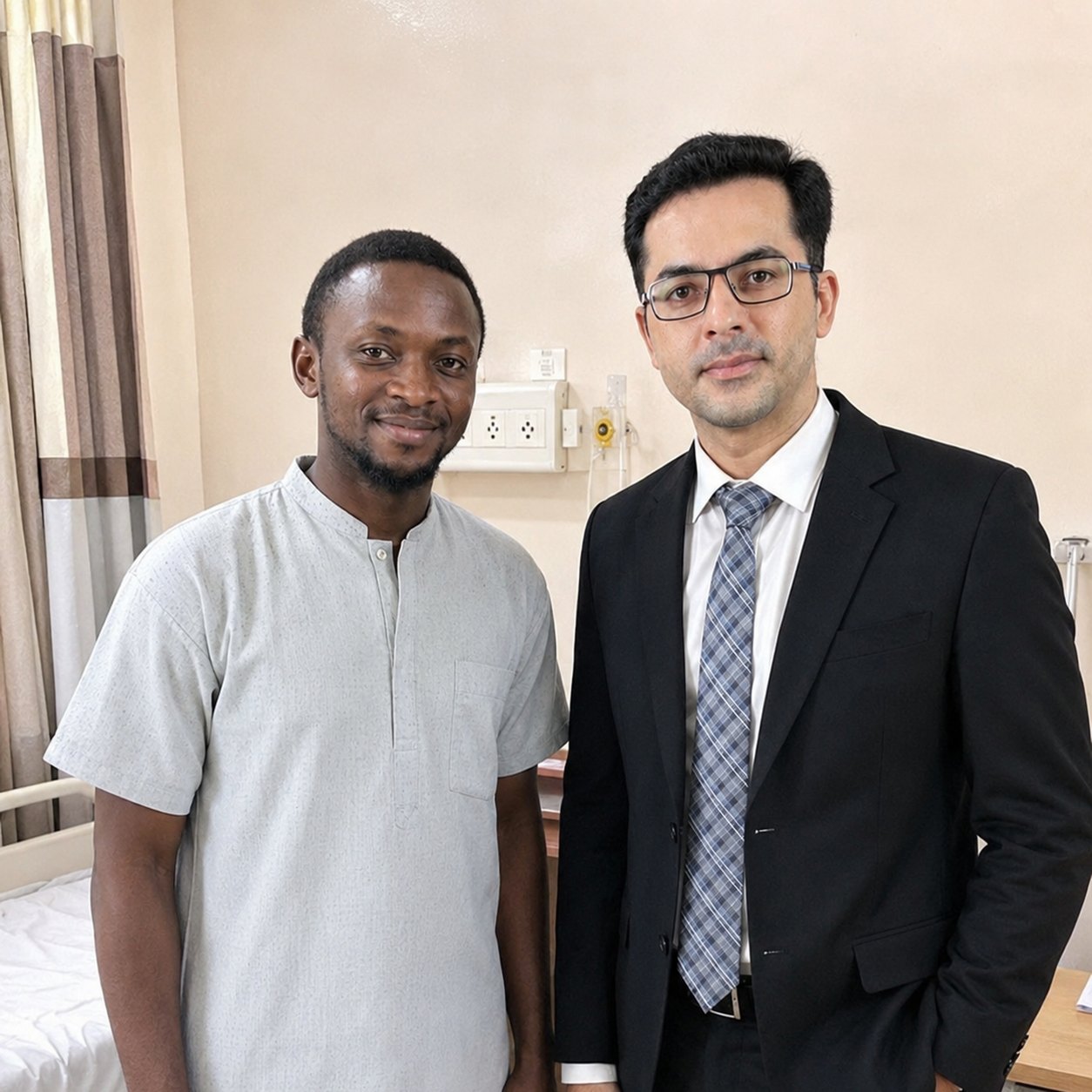Nigerian Patient Successfully Treated with Gamma Knife Surgery for Brain Tumor in India