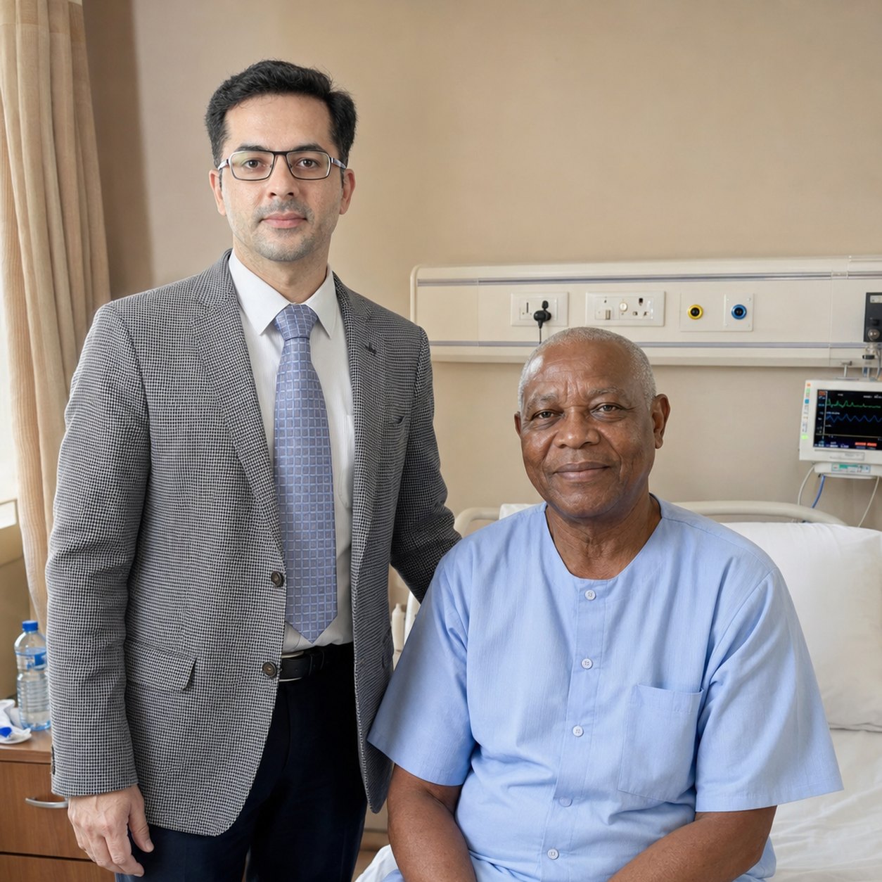 Nigerian Patient Successfully Treated with TAVI Procedure in India