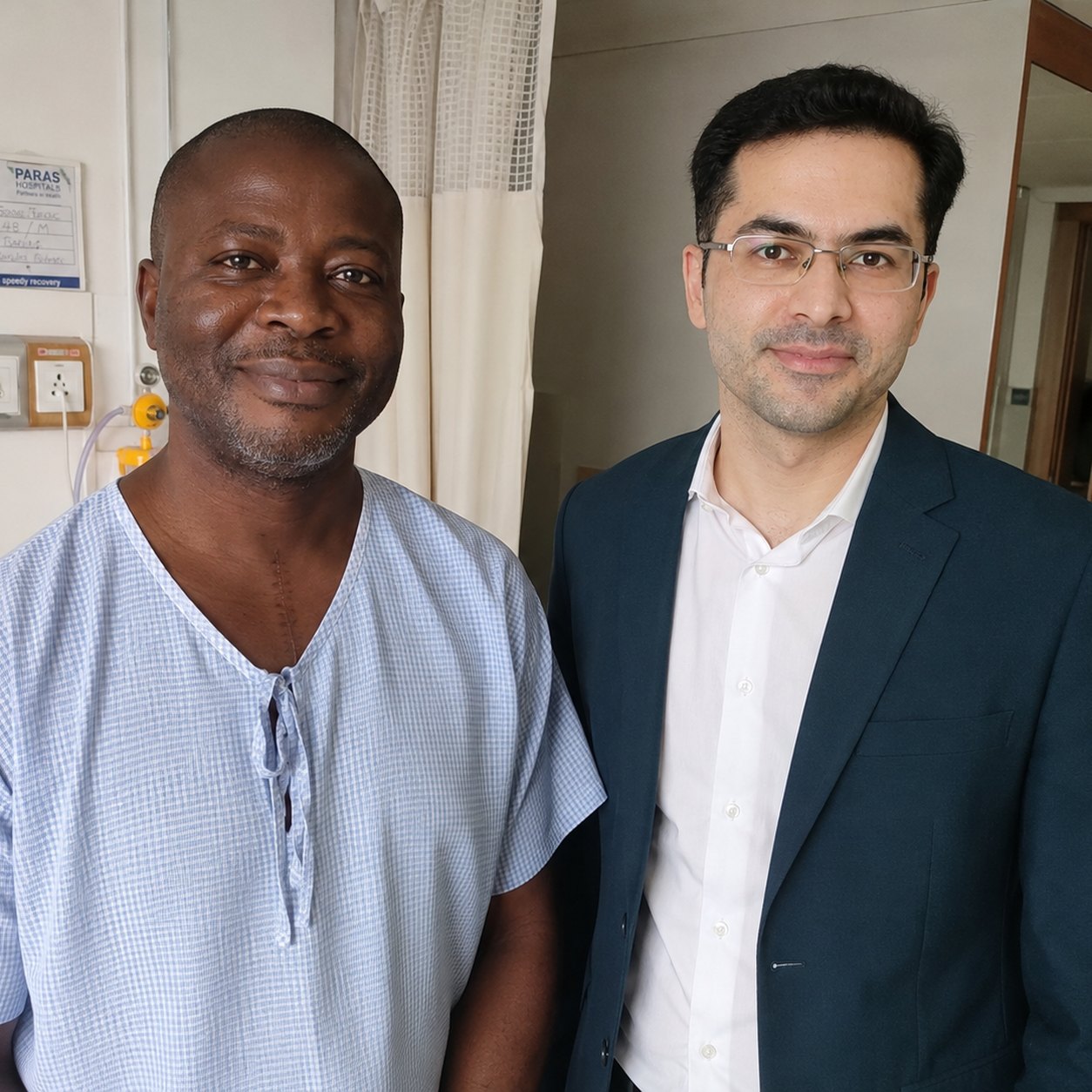 Nigerian Patient Successfully Treated with Adrenal Gland Surgery in India