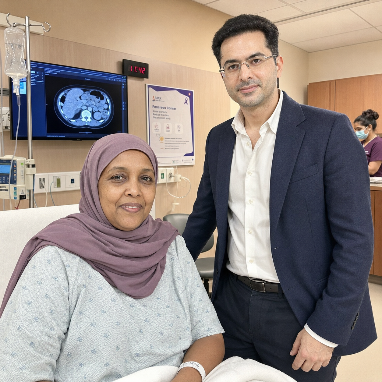 Somali Patient Successfully Treated with Pancreatic Cancer Surgery in India
