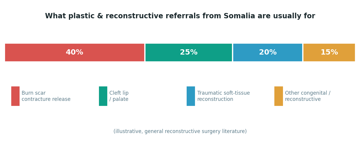 Chart: The Somali difference: the burn heals, but the scar keeps working against the child