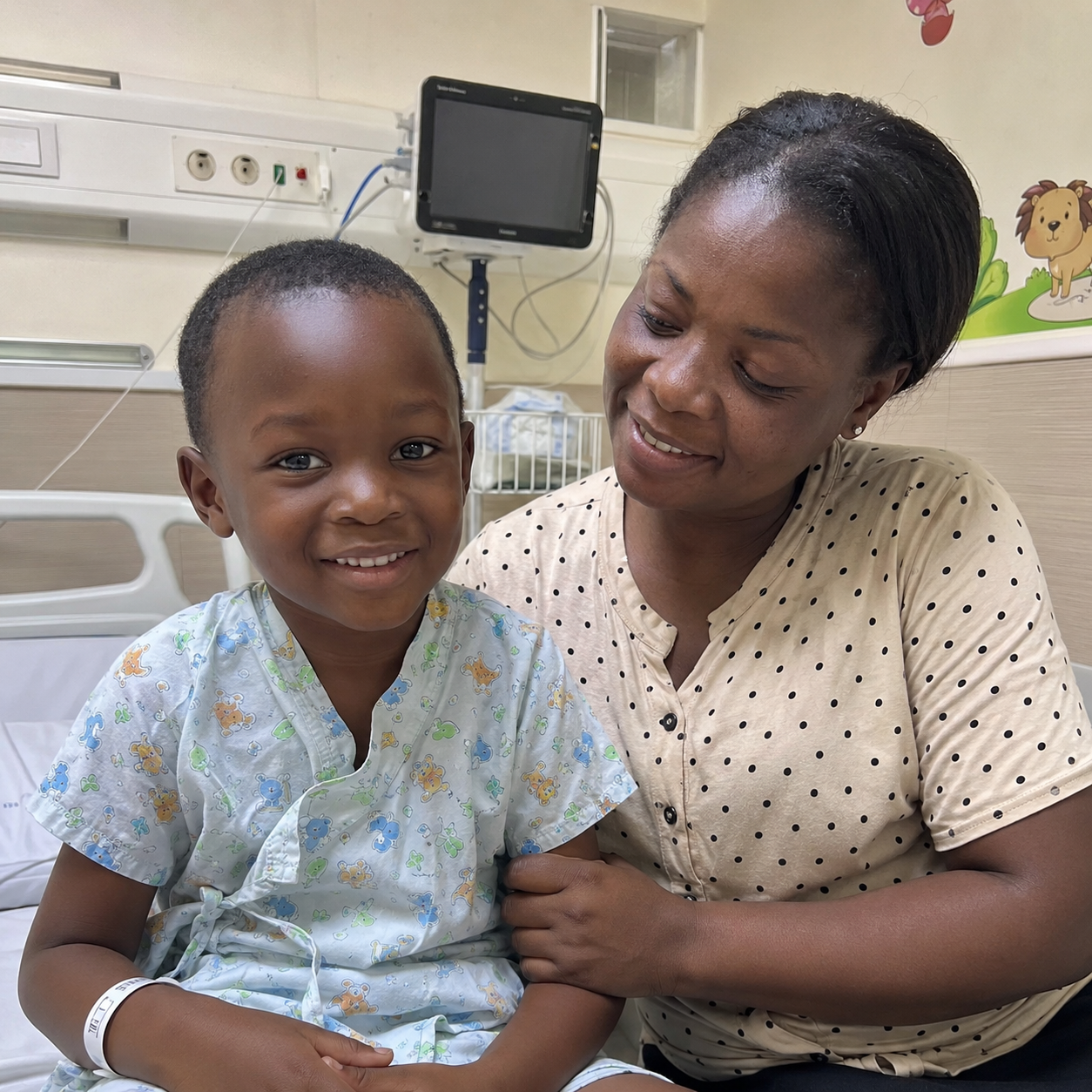 Zambian Patient Successfully Treated with Congenital Heart Defect Surgery in India