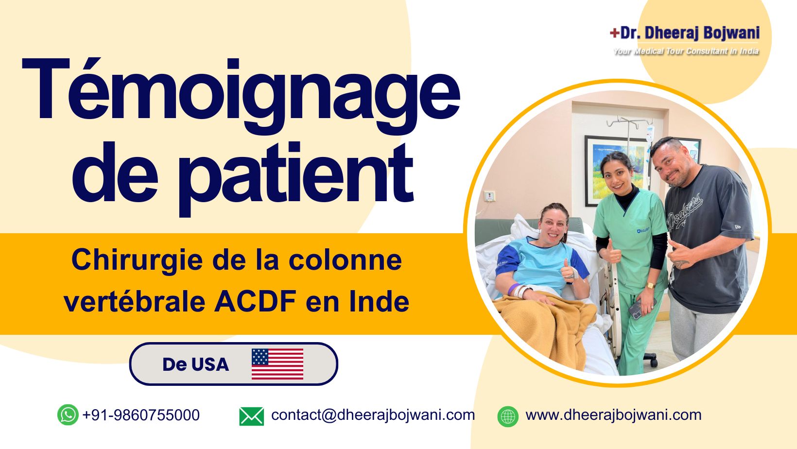 american patient shares acbd spine surgery experience india